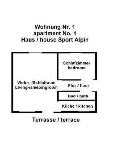 Sport-Alpin-Wohnung-1 Oberstdorf Exterior photo